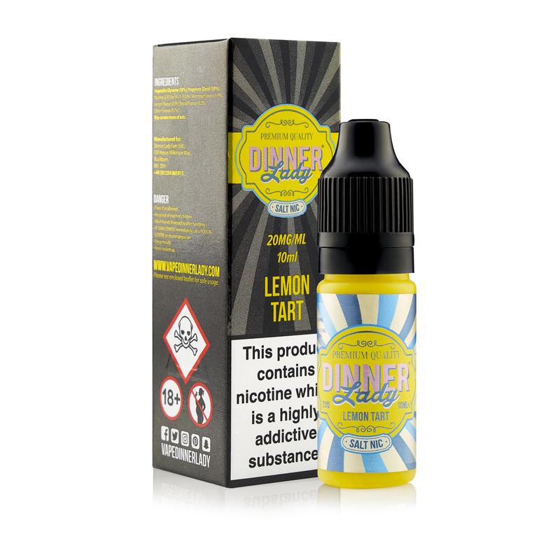 Dinner Lady Lemon Tart Nic Salt 10ml