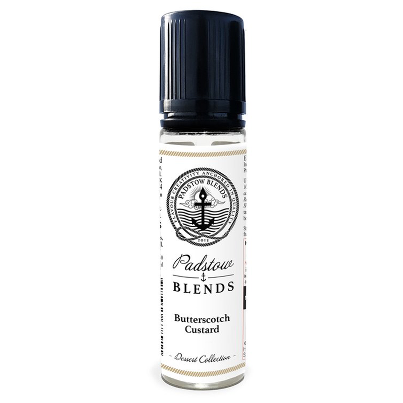 Padstow Blends Butterscotch Custard 0mg 50ml Short...