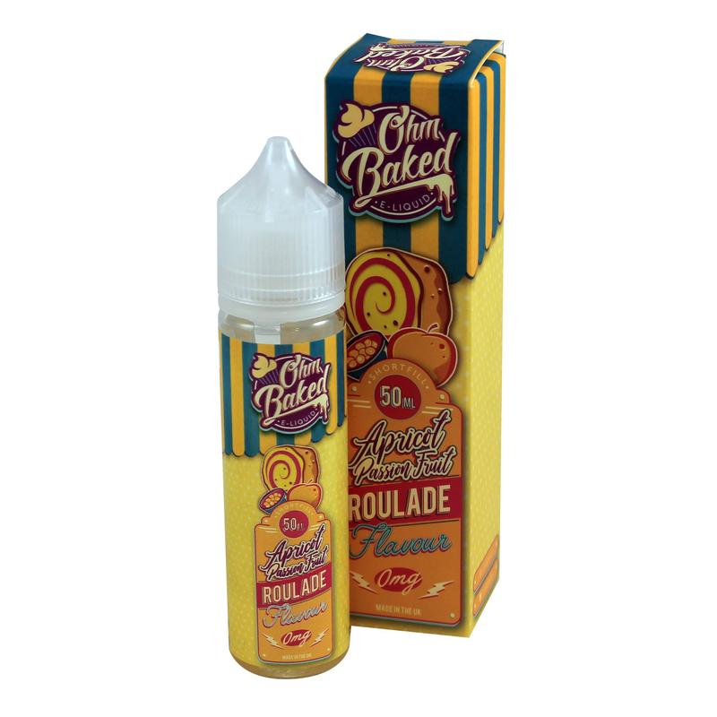 Double Drip Ohm Baked: Apricot Passion Fruit Roula...