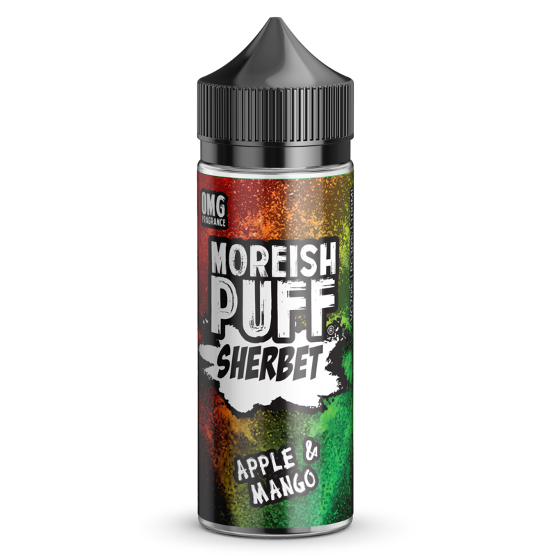 Moreish Puff Sherbet Apple & Mango 0mg 100ml S...