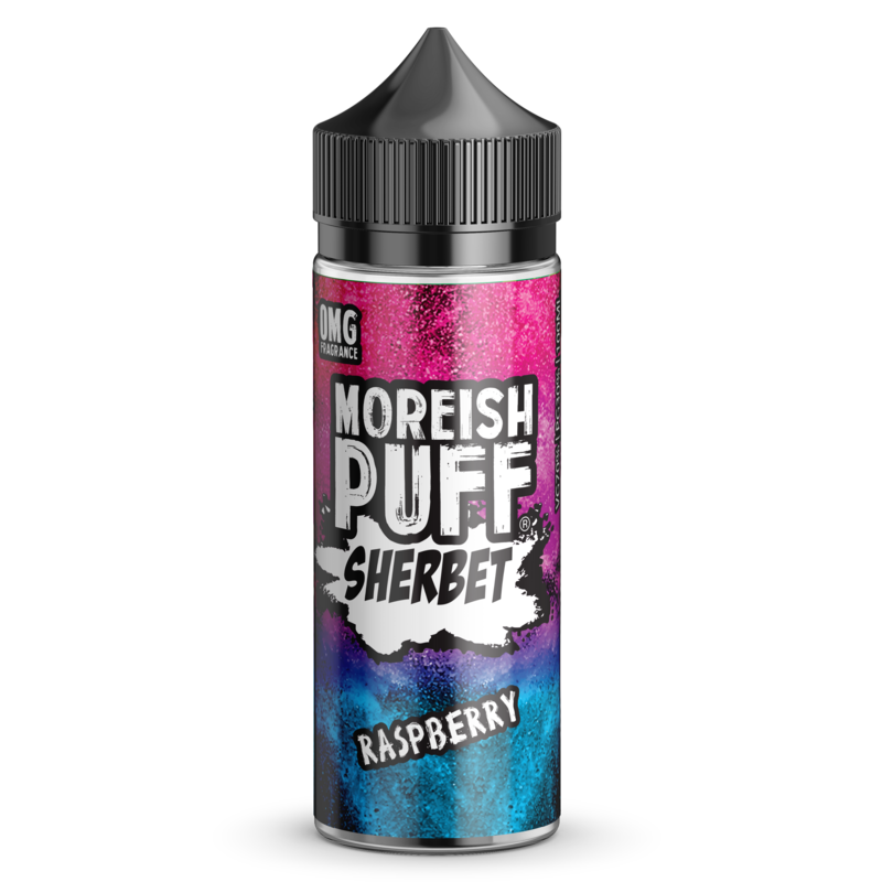 Moreish Puff Sherbet Raspberry 0mg 100ml Short Fil...