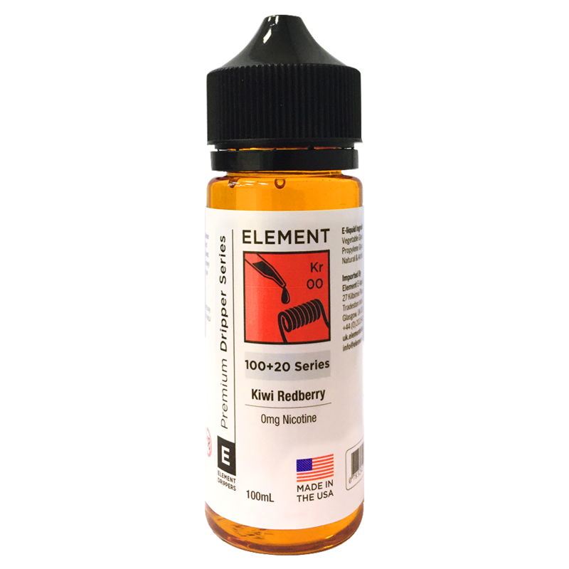 Element Kiwi Redberry E-Liquid 100ml Short Fill