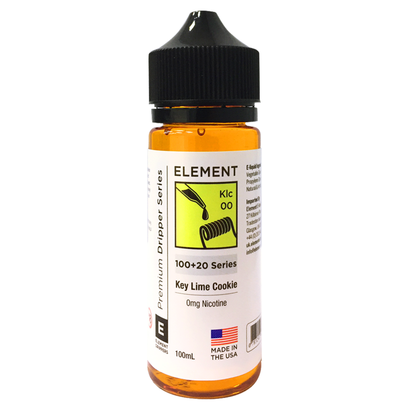 Element Key Lime Cookie E-Liquid 100ml Short Fill