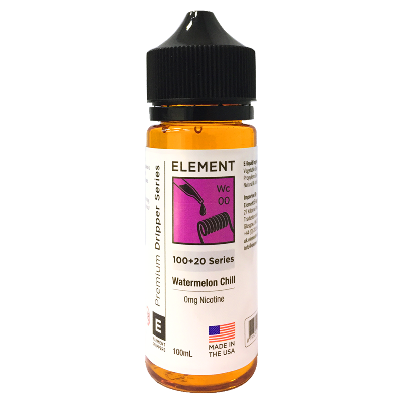 Element Watermelon Chill E-Liquid 100ml Short Fill