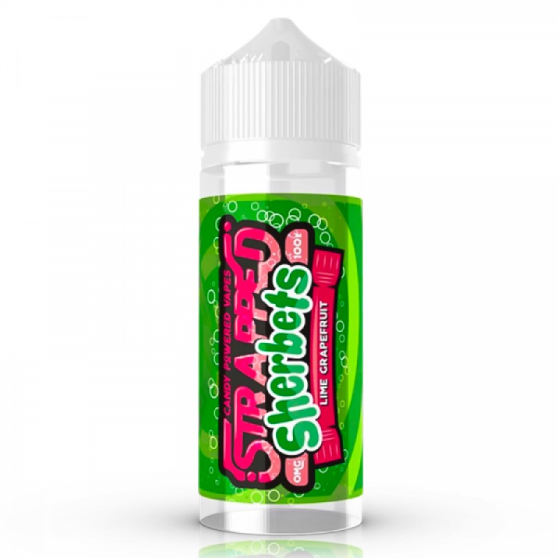 Strapped Lime Grapefruit Sherbet 0mg 100ml Short F...