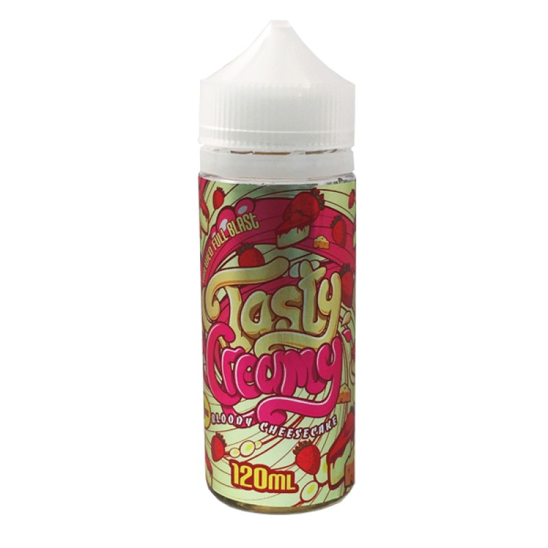 Tasty Fruity Tasty Creamy: Bloody Cheesecake 0mg S...