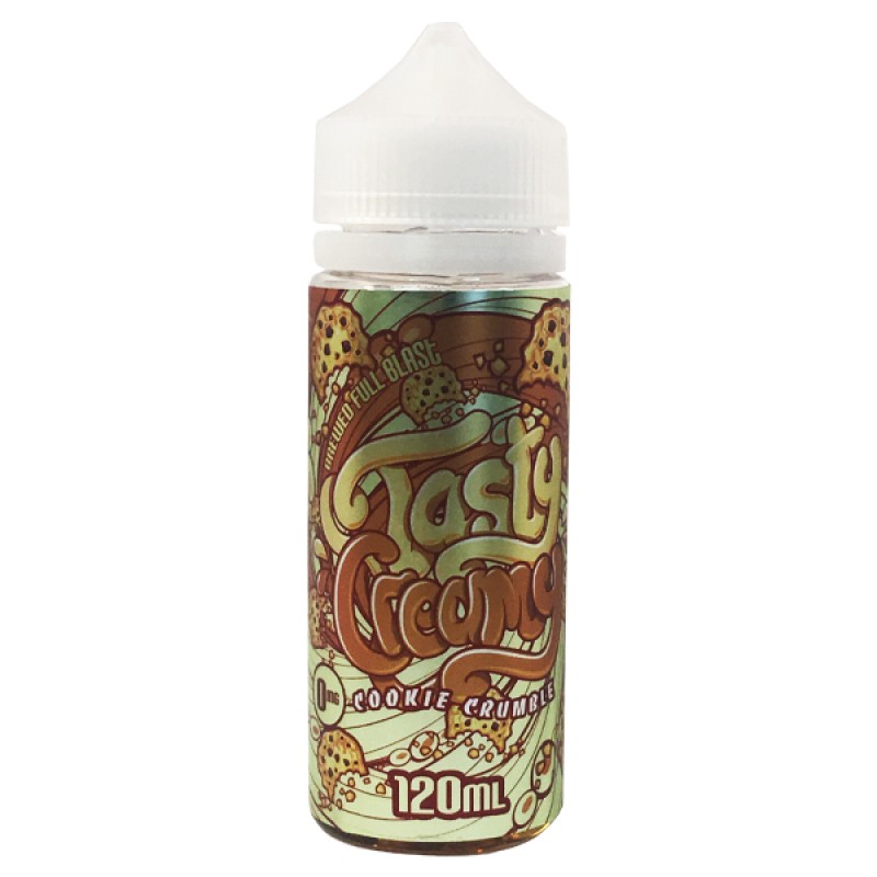 Tasty Fruity Tasty Creamy: Cookie Crumble 0mg Shor...