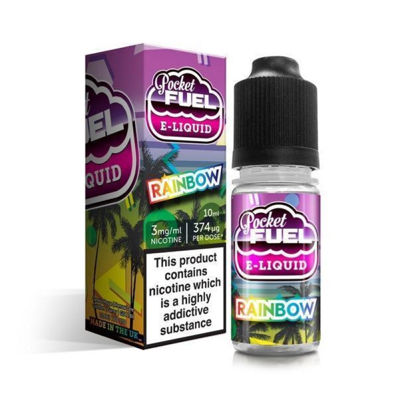 Double Drip Pocket Fuel Rainbow E-Liquid - 10ml