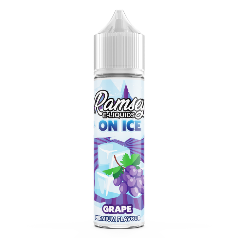 Ramsey E-Liquids On Ice Grape 0mg 50ml Short Fill ...