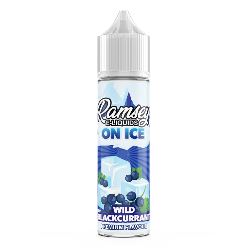 Ramsey E-Liquids On Ice Wild Blackcurrant 0mg 50ml...