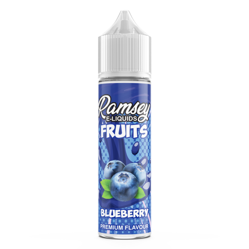 Ramsey E-Liquids Fruits: Blueberry ﻿ 0mg 50ml S...