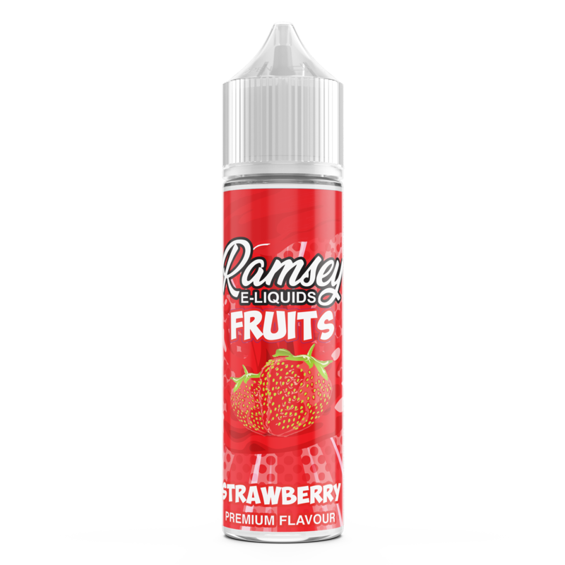 Ramsey E-Liquids Fruits: Strawberry 0mg 50ml Short...