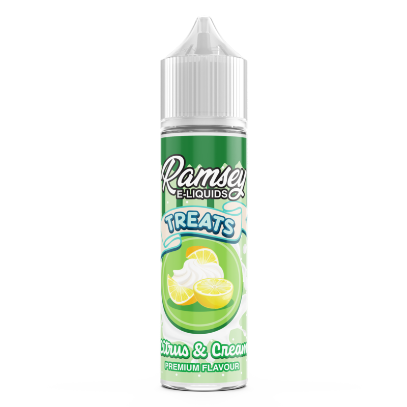 Ramsey E-Liquids Treats Citrus Cream 0mg 50ml Shor...