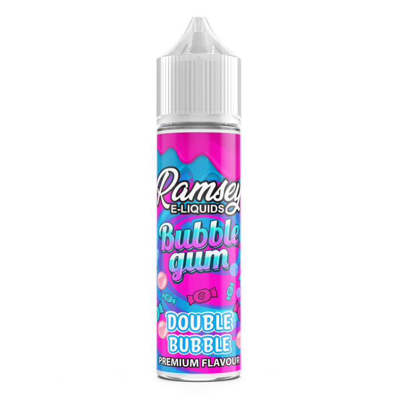 Ramsey E-Liquids Bubblegum: Double Bubble 0mg 50ml...