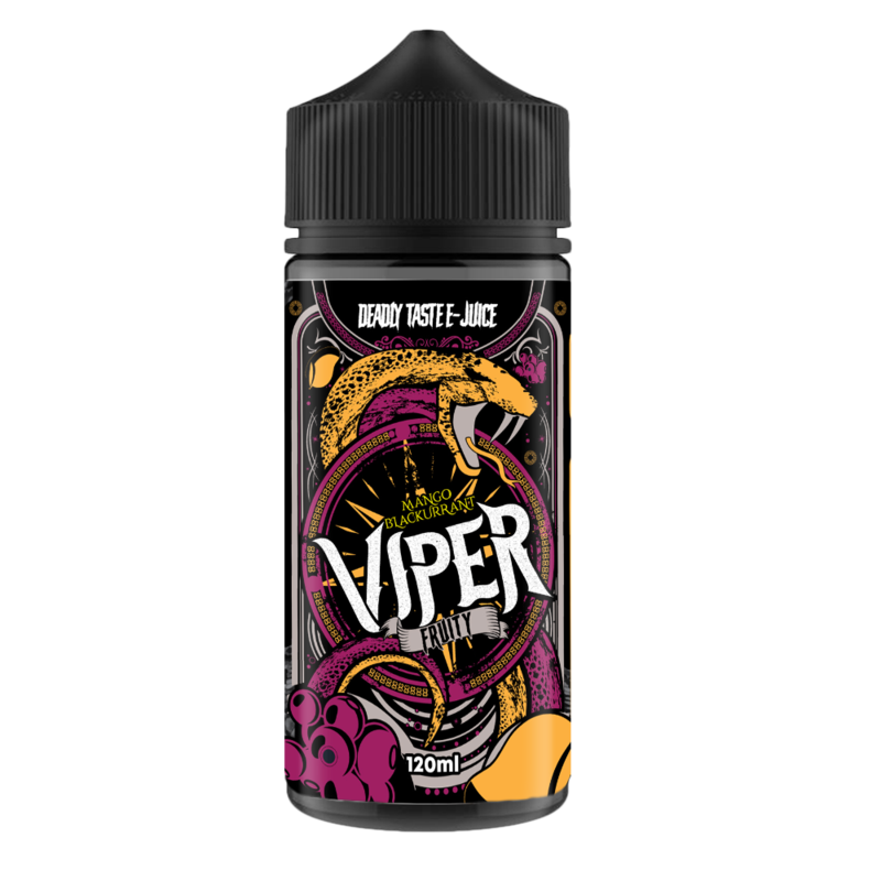 Viper E-Juice Mango Blackcurrant 0mg 100ml Short F...