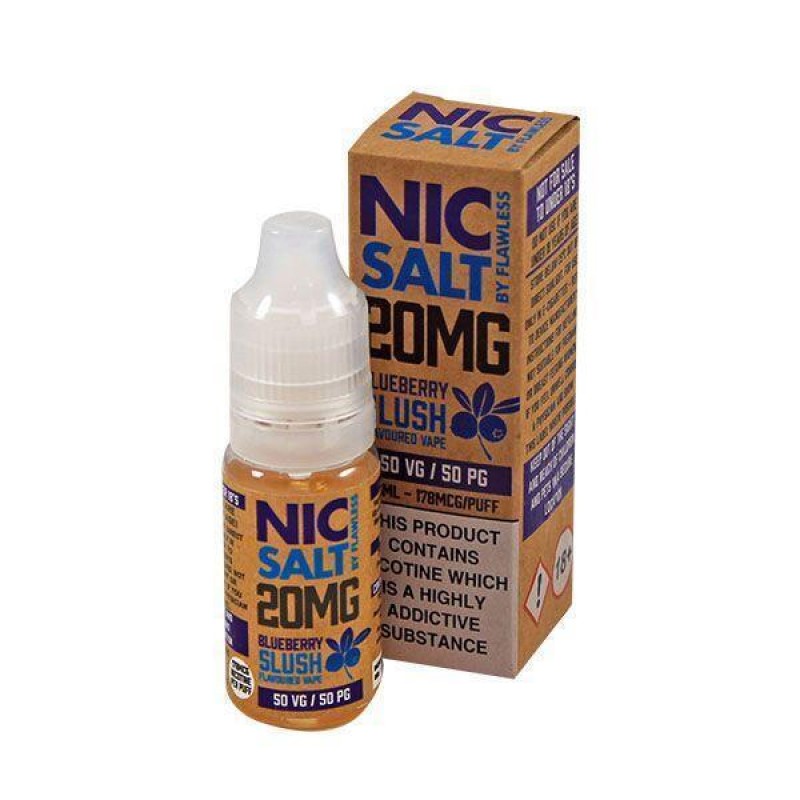 Flawless Blueberry Slush Nic Salt 20mg - 10ml