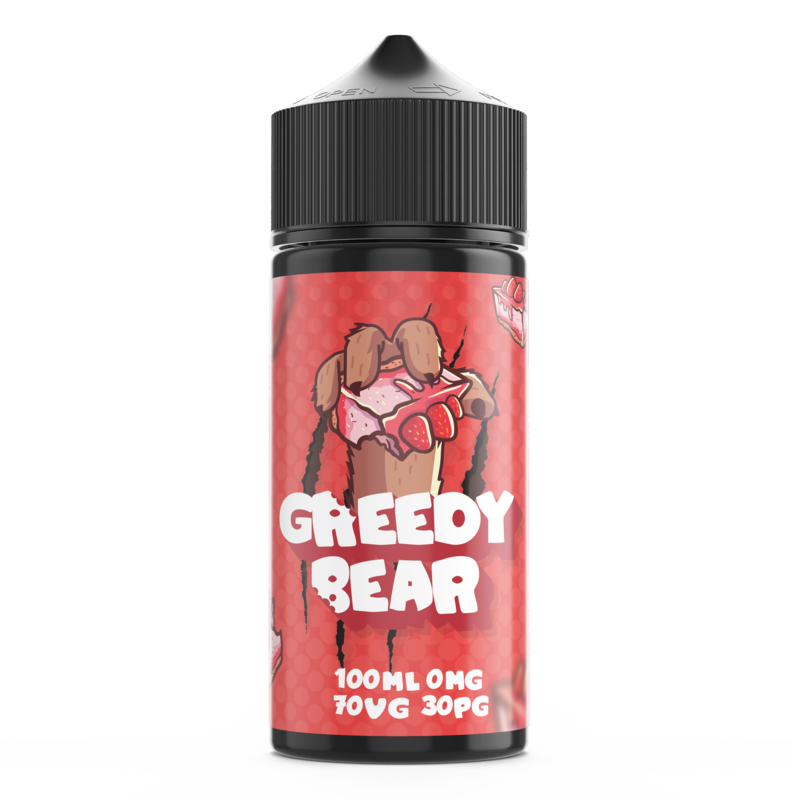 Greedy Bear Chubby Cheesecake 0mg 100ml Short Fill...