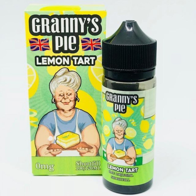 Granny's Pie Lemon Tart 100ml Short Fill - 0mg