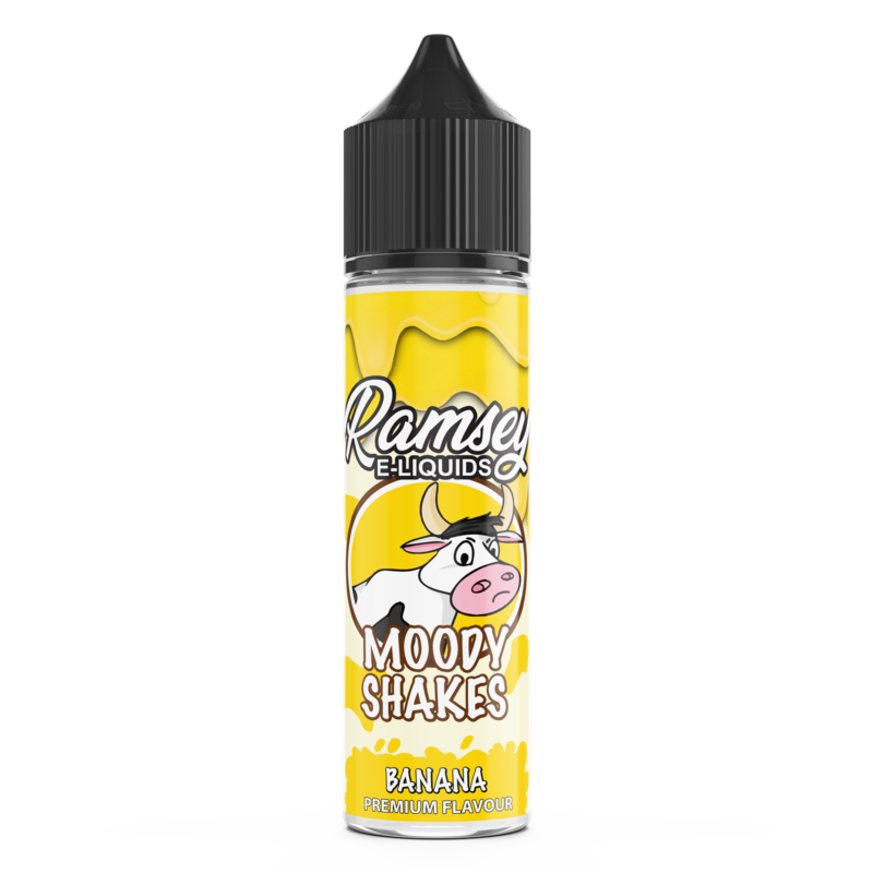 Ramsey E-liquids Moody Shakes Banana 50ml Short Fi...