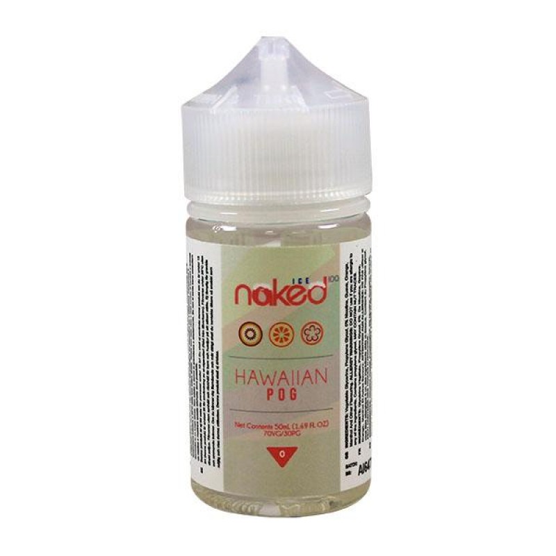 Naked 100 HawaIIan Pog Ice 0mg 50ml Short Fills E-...