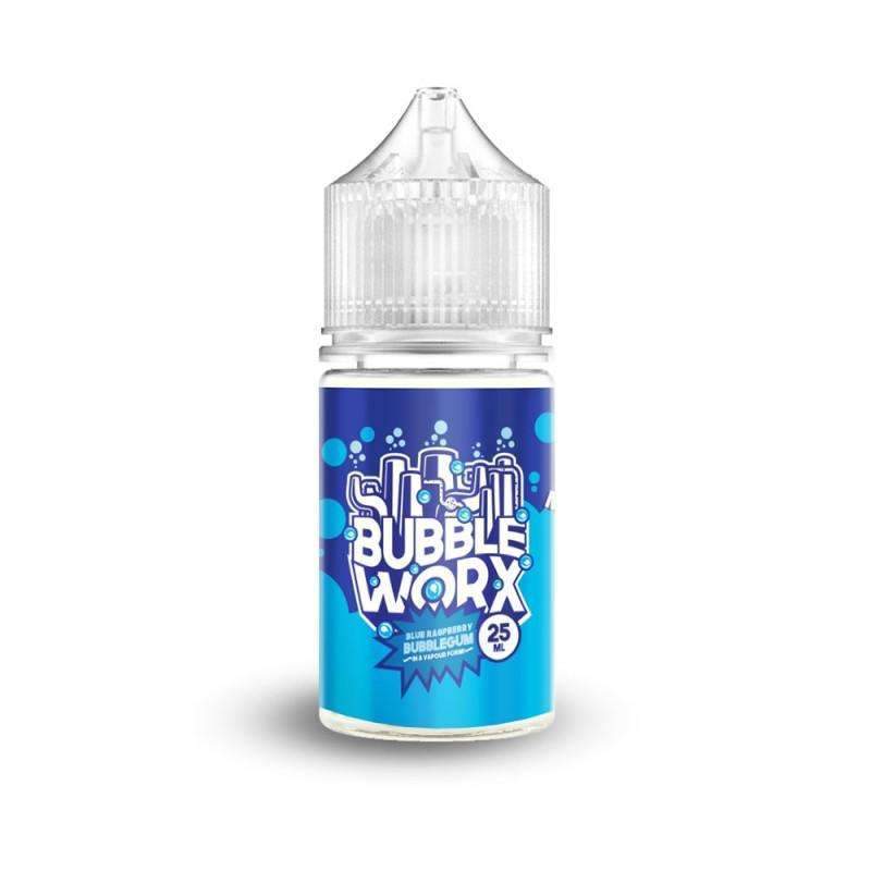 Bubble Worx Blue Raspberry 25ml Short Fill - 0mg