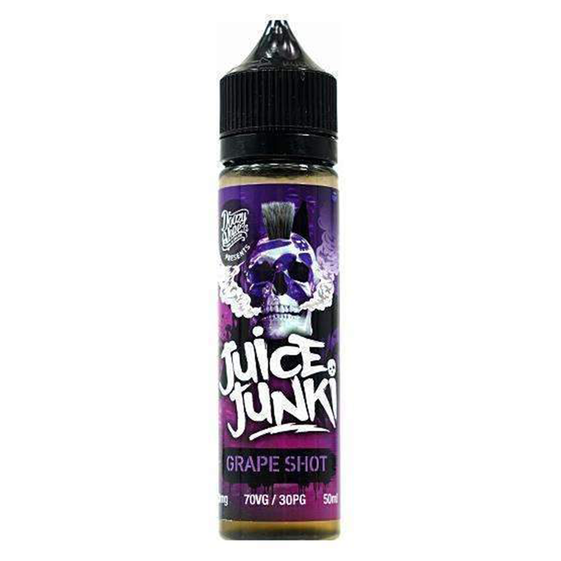 Doozy Vape Junki Grape Shot 50ml Short Fill - 0mg