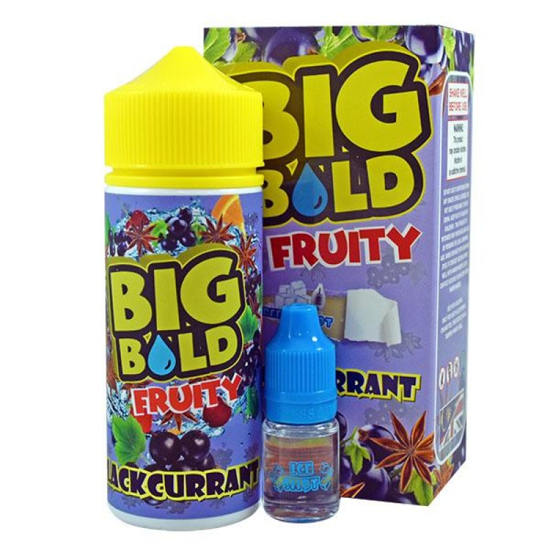 Big Bold Fruity: Blackcurrant 0mg 100ml Short Fill...