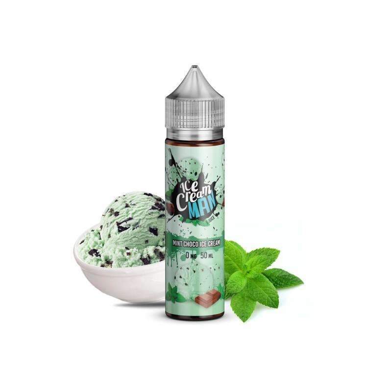 Ice Cream Man Mint Choco Ice Cream 0mg Short Fill ...