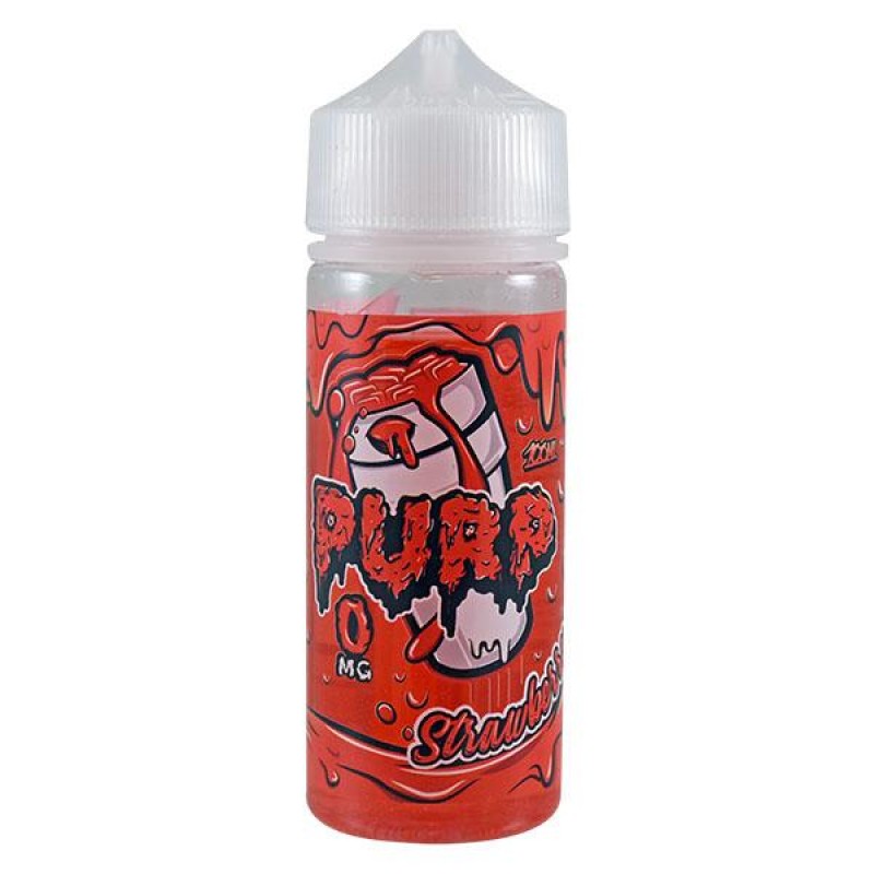 Purp Strawberry 0mg 100ml Short Fill E-Liquid