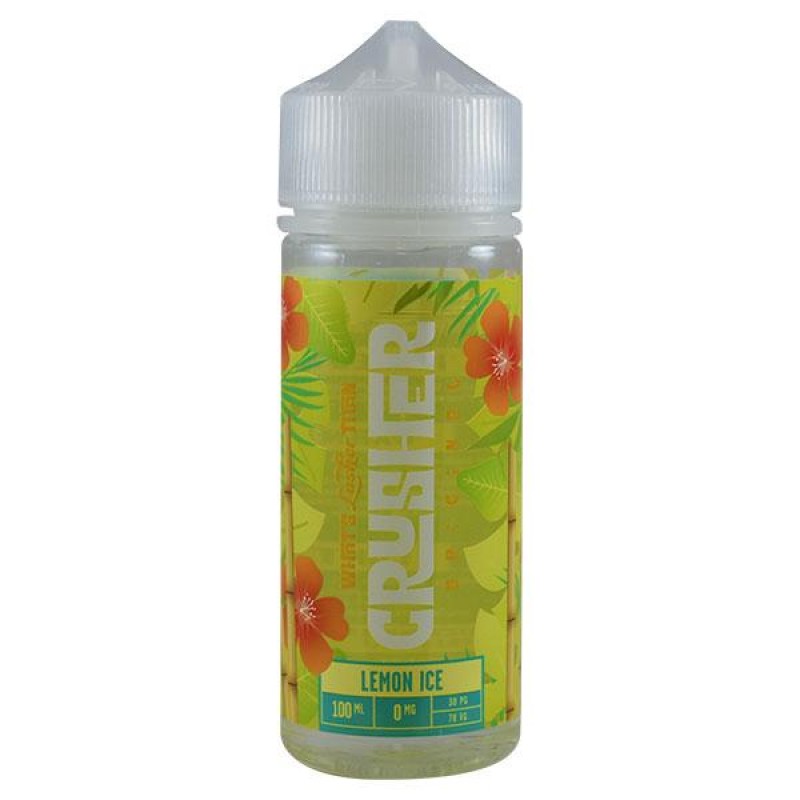 Crusher Lemon Ice 0mg 100ml Short Fill E-Liquid