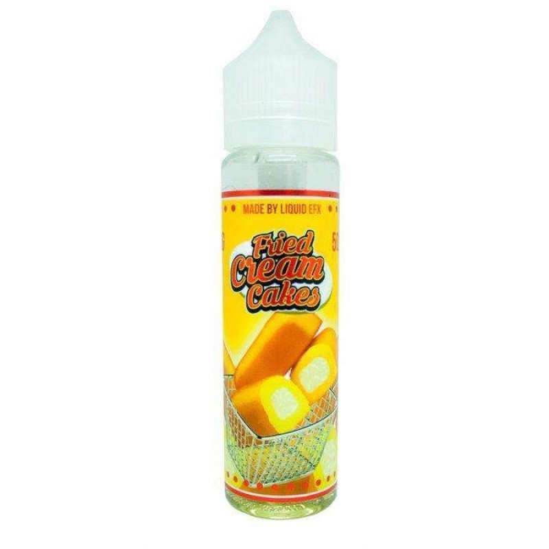 Liquid Efx Fried Cream Cakes  0mg Short Fill - 50m...