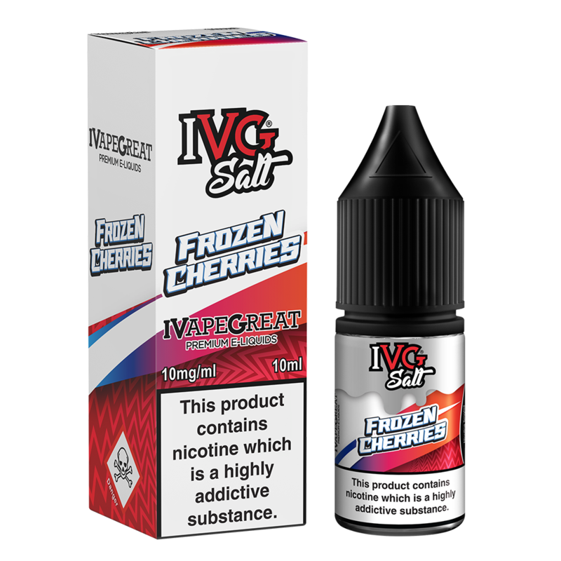 IVG Crushed: Frozen Cherries 10ml Nic Salt