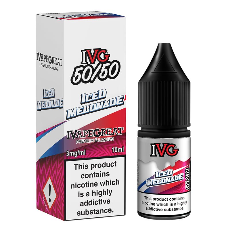 IVG Crushed 50/50: Iced Melonade 10ml E-Liquid