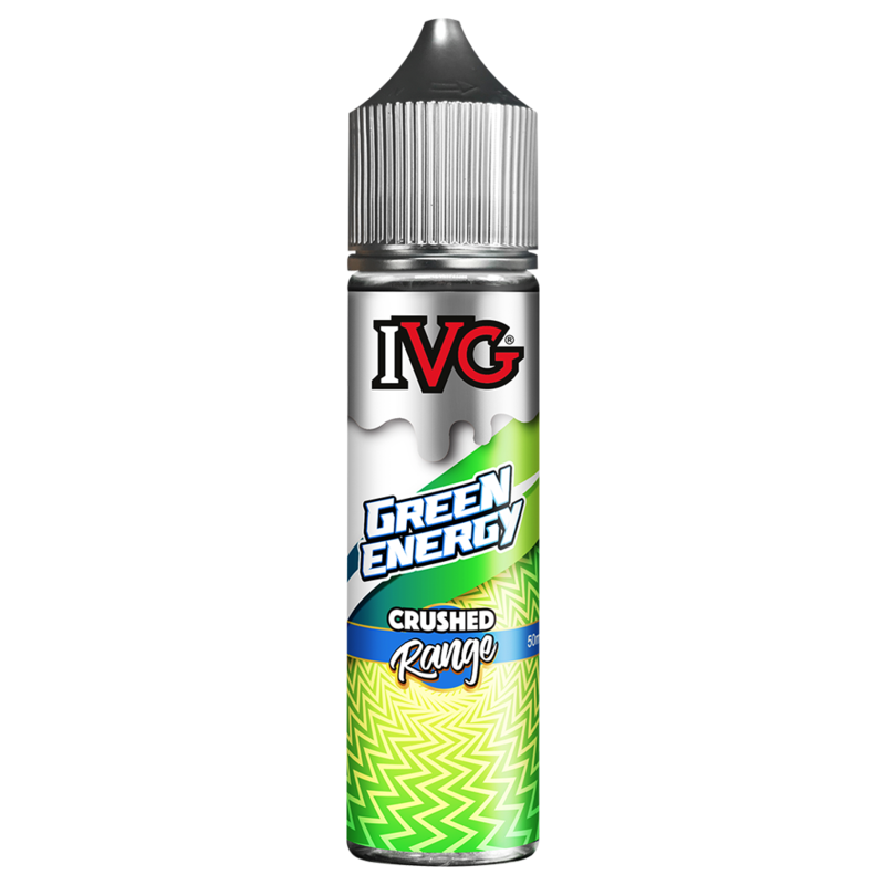 IVG Crushed: Green Energy 0mg 50ml Short Fill E-Li...