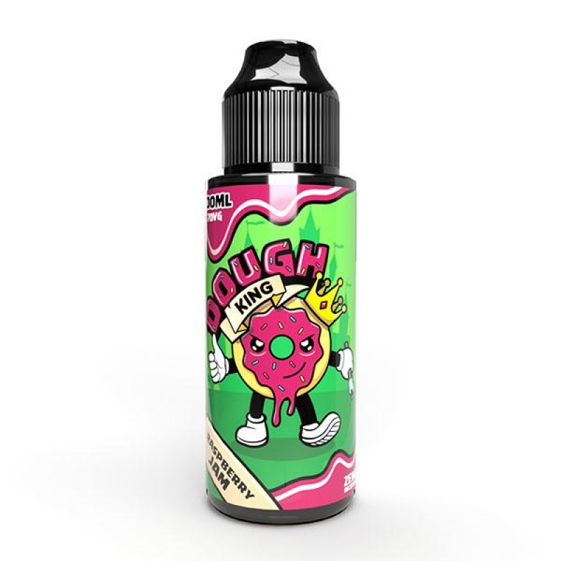 Dough King Raspberry Jam 0mg 100ml Short Fill E-Li...