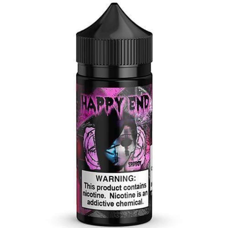 Sadboy Happy End: Pink Cotton Candy 0mg 100ml Shor...