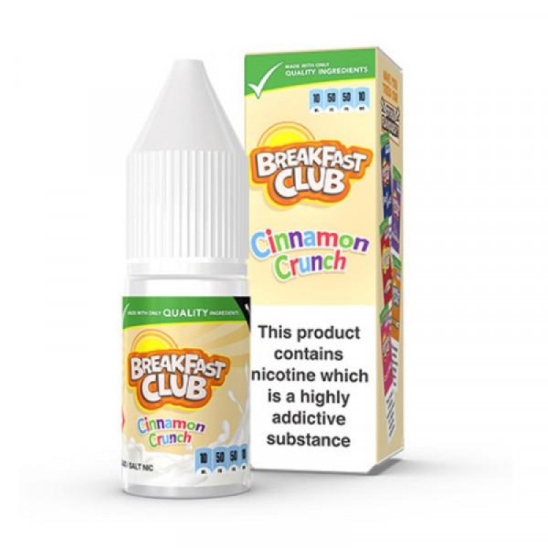 Breakfast Club Cinnamon Crunch 10ml Nic Salt