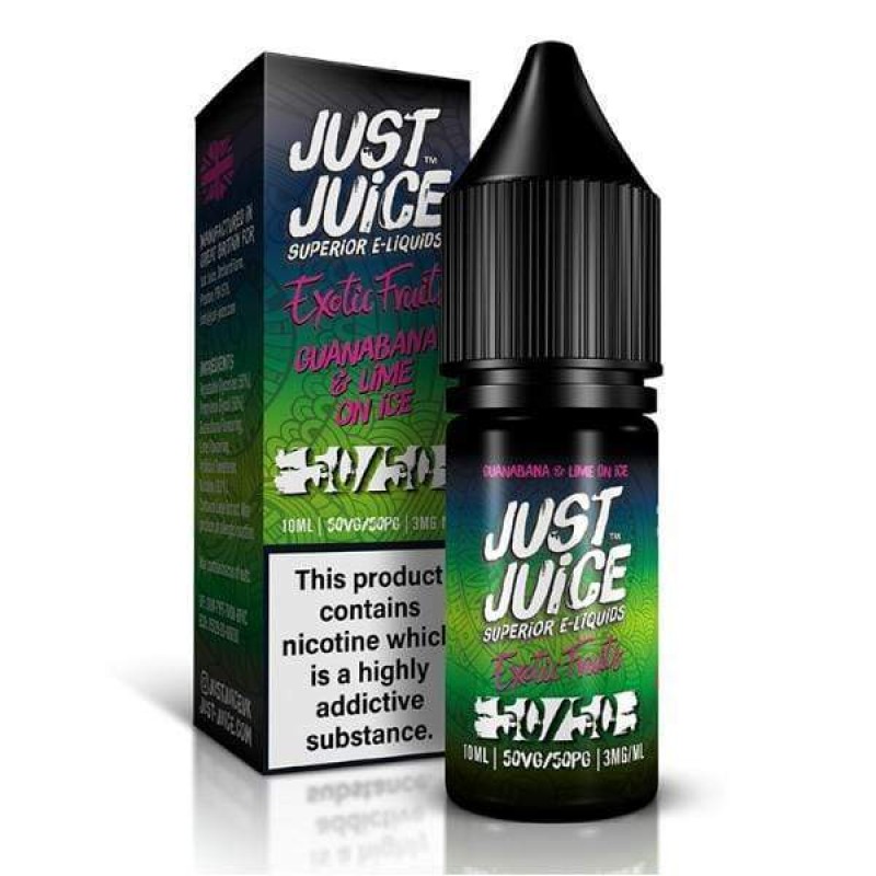 Just Juice Exotic Fruits 50/50 Guanabana & Lim...